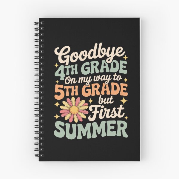 Item preview, Goodbye 4th Grade Hello 5th Grade Groovy Last Day of School designed and sold by BlassmausArt.