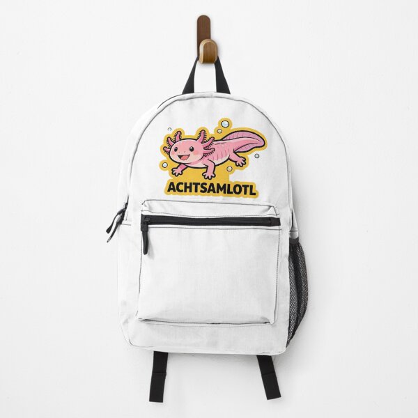 Item preview, Achtsamlotl - Sweet Axolotl pun designed and sold by PixelPulseAT.