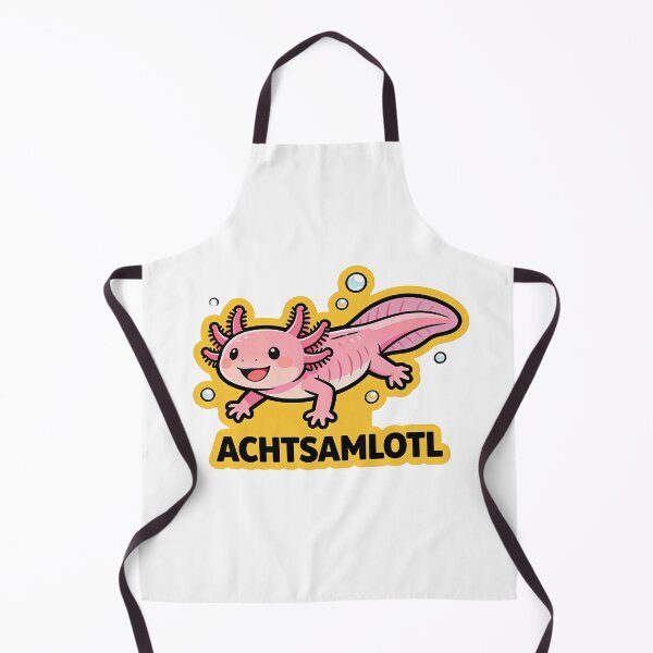Item preview, Achtsamlotl - Sweet Axolotl pun designed and sold by PixelPulseAT.