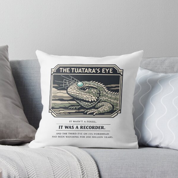 Item preview, Ancient Tuatara Third Eye Illustration designed and sold by WildlifeInc.
