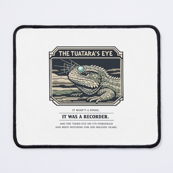 Item preview, Ancient Tuatara Third Eye Illustration designed and sold by WildlifeInc.