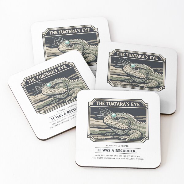 Item preview, Ancient Tuatara Third Eye Illustration designed and sold by WildlifeInc.