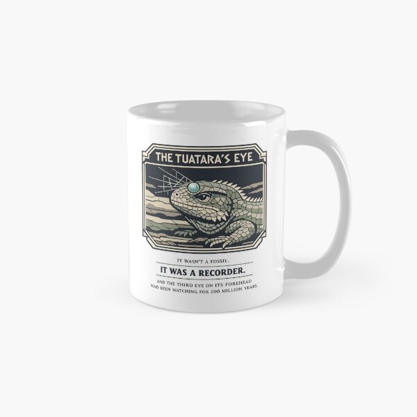 Item preview, Ancient Tuatara Third Eye Illustration designed and sold by WildlifeInc.