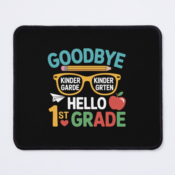 Item preview, Goodbye Kindergarten Hello 1st Grade Last Day School designed and sold by BlassmausArt.