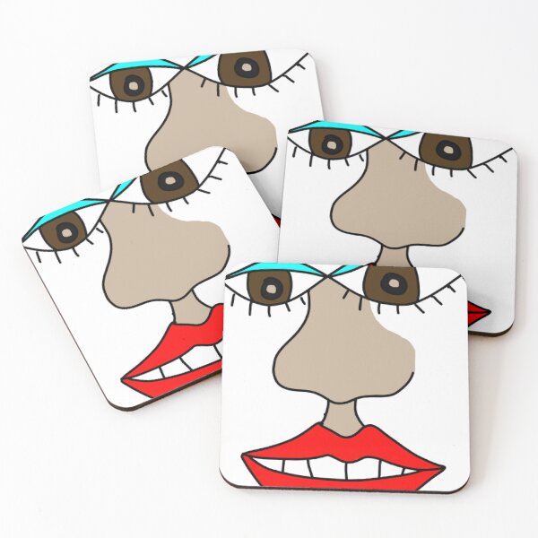 Item preview, Abstract Face Expression designed and sold by FlareMeltArt.