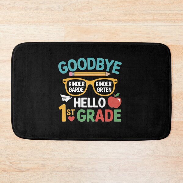 Item preview, Goodbye Kindergarten Hello 1st Grade Last Day School  designed and sold by BlassmausArt.