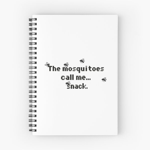 Item preview, "The Mosquitoes Call Me... Snack." - Funny Pixel Art designed and sold by PixelFishie.