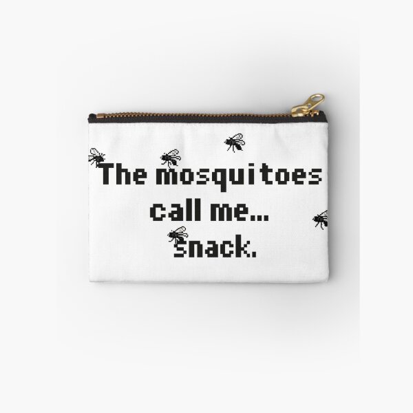 Item preview, "The Mosquitoes Call Me... Snack." - Funny Pixel Art designed and sold by PixelFishie.