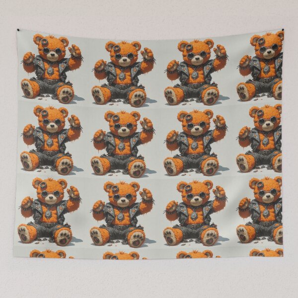 Item preview, Punk teddy 2 designed and sold by Kari's shop.