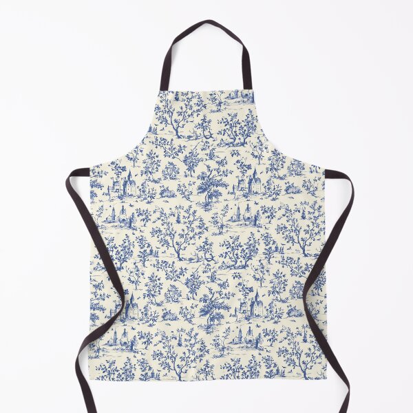 Item preview, Blue Toile de Jouy Pattern | Vintage French Cottagecore Print | Classic French Country Aesthetic | Chinoiserie Seamless Pattern | Vintage Botanical Blue Pattern | Rustic French Countryside Pattern designed and sold by VivaFy.