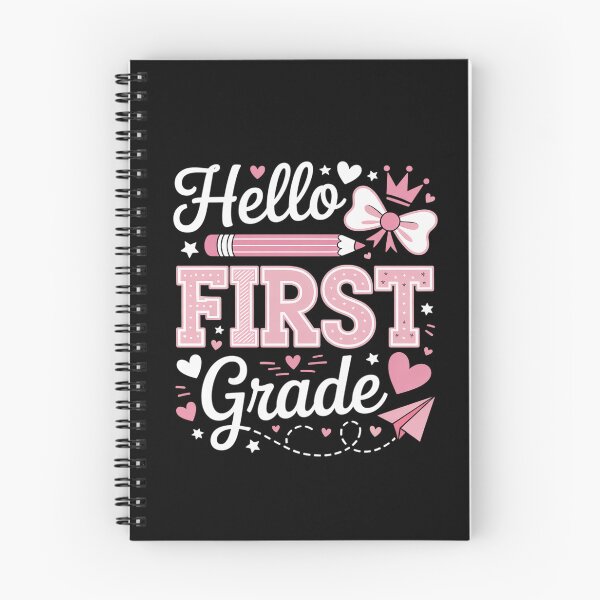 Item preview, Hello First Grade Coquette First Day of School Teacher Girls designed and sold by BlassmausArt.