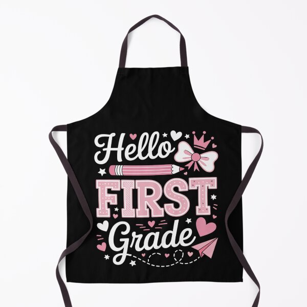 Item preview, Hello First Grade Coquette First Day of School Teacher Girls designed and sold by BlassmausArt.