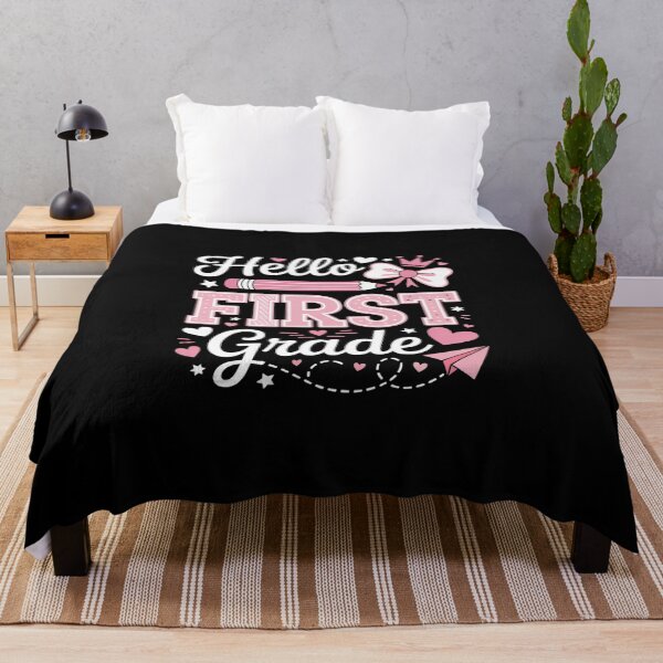 Item preview, Hello First Grade Coquette First Day of School Teacher Girls designed and sold by BlassmausArt.