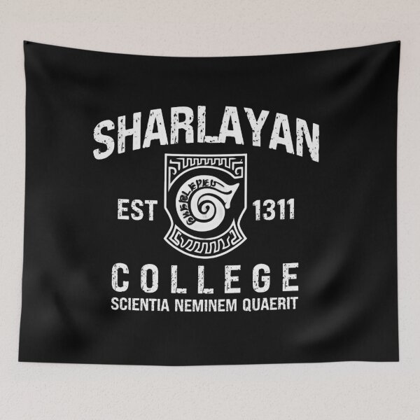 Item preview, Sharlyan College Est 1311 Vintage Academic Crest designed and sold by TEACHERMADEIT.