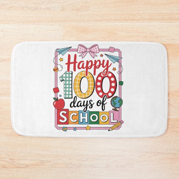 Item preview, Happy 100 Days of School Coquette Bow Teacher Girl 100th Day designed and sold by BlassmausArt.