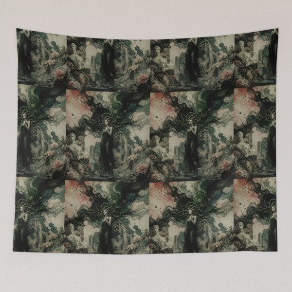 Item preview, Surreal Medusa Wall Art designed and sold by ArtisElec.