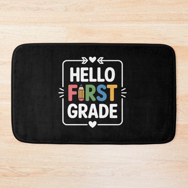 Item preview, Hello First Grade Team 1st Grade Back to School Teacher Kids designed and sold by BlassmausArt.