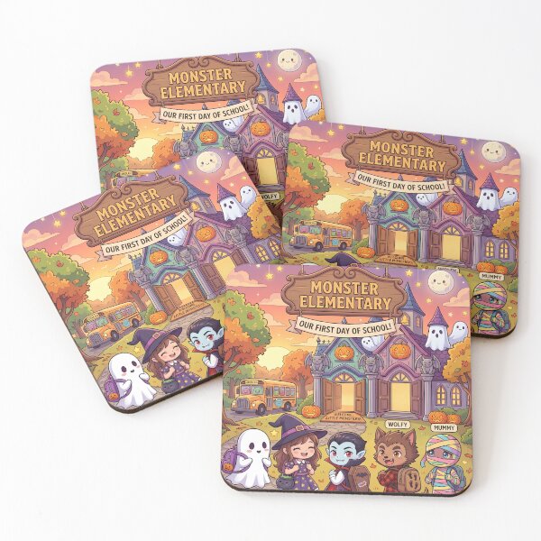 Item preview, Monster Elementary: Our First Spooky Day of School designed and sold by VibranPalette.