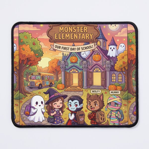 Item preview, Monster Elementary: Our First Spooky Day of School designed and sold by VibranPalette.