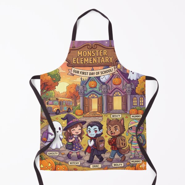 Item preview, Monster Elementary: Our First Spooky Day of School designed and sold by VibranPalette.
