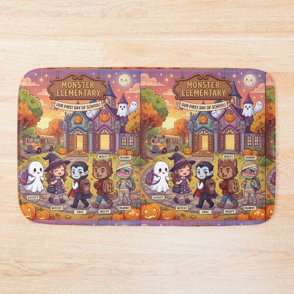 Item preview, Monster Elementary: Our First Spooky Day of School designed and sold by VibranPalette.