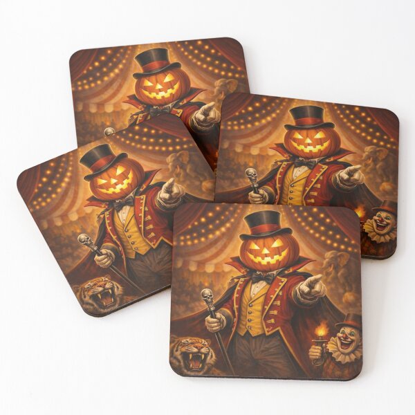 Item preview, Headless Horseman Circus Ringmaster - Halloween Fantasy Horror Art designed and sold by TheHorsemanRidesAgain.