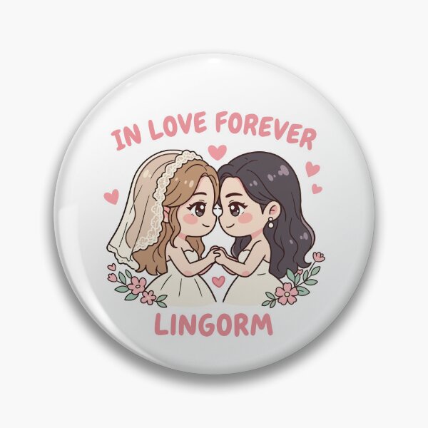 Item preview, LingOrm In Love Forever | Thai GL Couple Energy designed and sold by What you are is Beautiful.