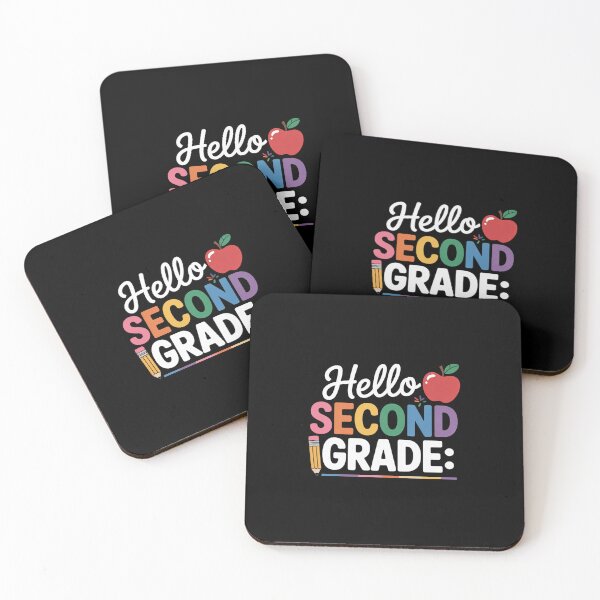 Item preview, Hello Second Grade Team 2nd Grade Back to School Teacher Kid designed and sold by BlassmausArt.