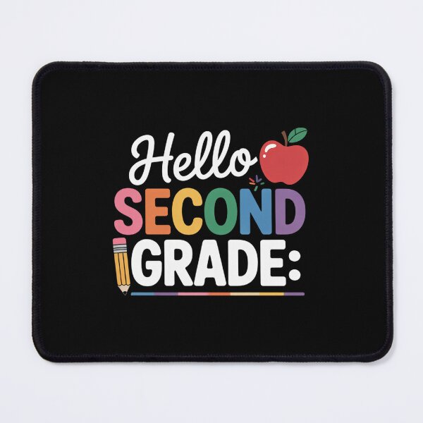 Item preview, Hello Second Grade Team 2nd Grade Back to School Teacher Kid designed and sold by BlassmausArt.