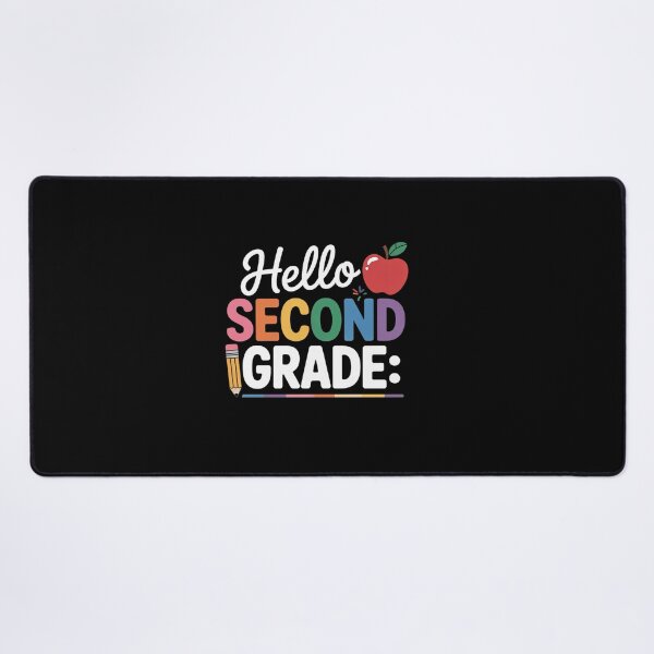 Item preview, Hello Second Grade Team 2nd Grade Back to School Teacher Kid designed and sold by BlassmausArt.