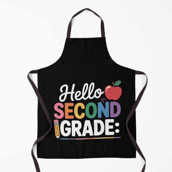 Item preview, Hello Second Grade Team 2nd Grade Back to School Teacher Kid designed and sold by BlassmausArt.