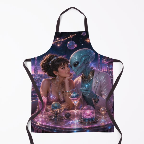 Item preview, Alien Love Milkshake Cosmic Diner Date designed and sold by PixelPanduh.