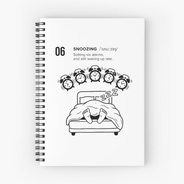 Item preview, Snoozing Definition designed and sold by 88art-Lab.