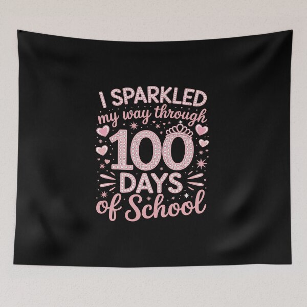 Item preview, I Sparkled My Way Through 100 Days of School Brighter designed and sold by BlassmausArt.