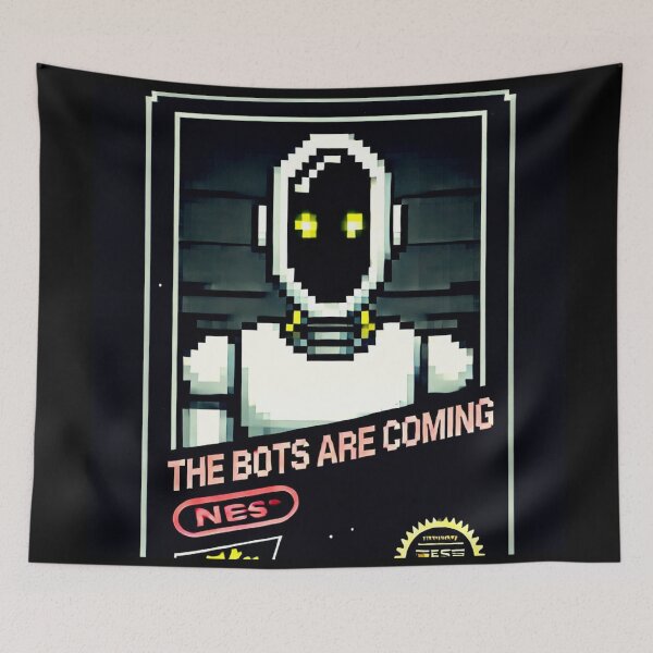 Item preview, Humanoid robot AI Robots Future Tech Design | The Bots Are Coming Futuristic  designed and sold by TEEJAMBOREE.