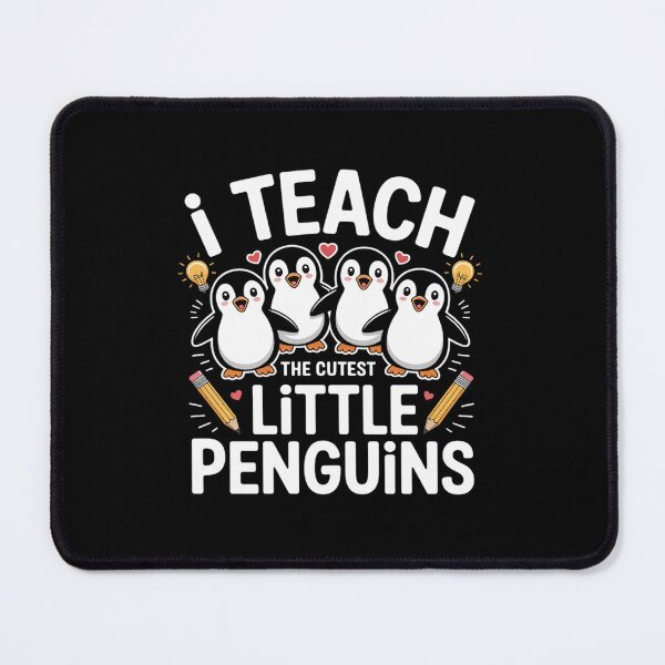 Item preview, I Teach The Cutest Little Penguins Cute School Teacher designed and sold by BlassmausArt.