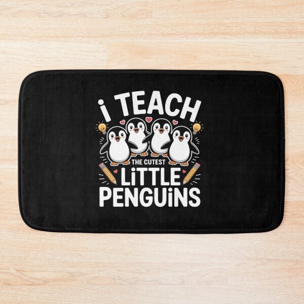 Item preview, I Teach The Cutest Little Penguins Cute School Teacher designed and sold by BlassmausArt.