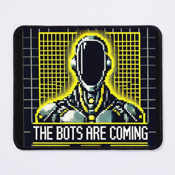Item preview, Humanoid robot AI Robots Future Tech Design | The Bots Are Coming Futuristic  designed and sold by TEEJAMBOREE.