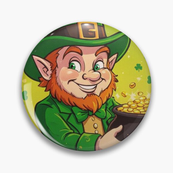 Item preview, Happy St. Patrick's Day: Lucky Leprechaun with Gold designed and sold by NeyhineAngelionShop.