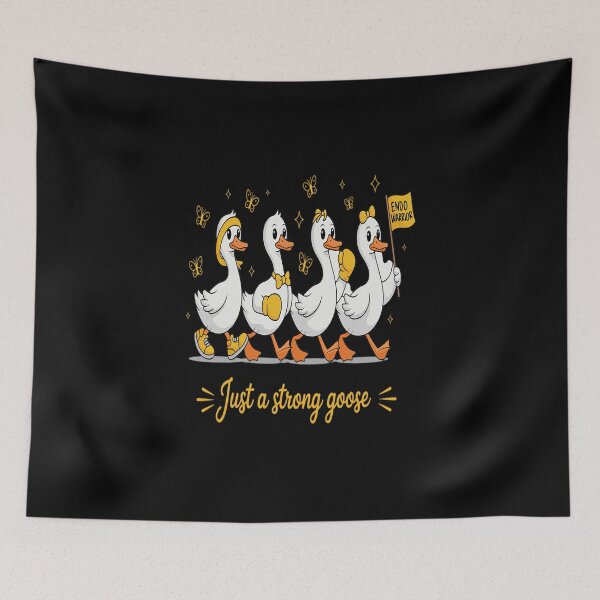 Item preview, strong goose ENDO WARRIOR Endometriosis designed and sold by BlassmausArt.