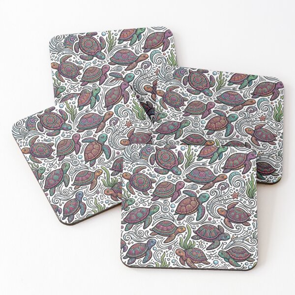 Item preview, BABY TURTLES PATTERN designed and sold by likbatonboot.