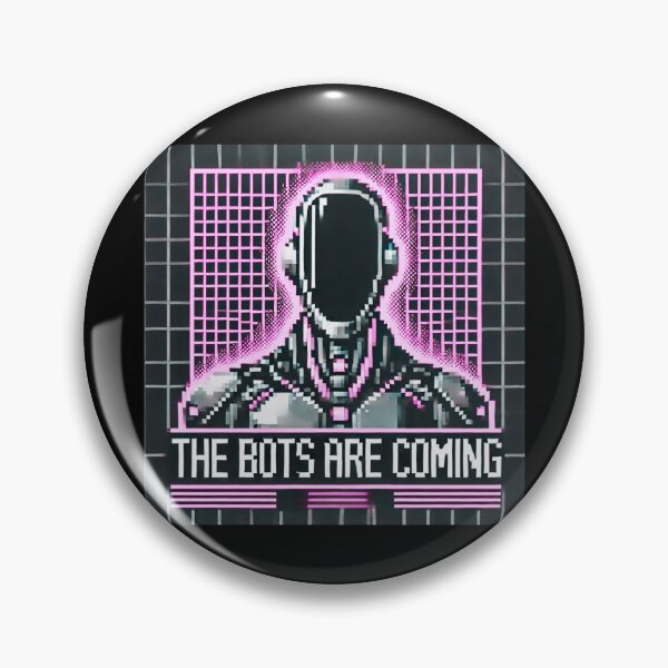Item preview, Humanoid robot AI Robots Future Tech Design | The Bots Are Coming Futuristic  designed and sold by TEEJAMBOREE.