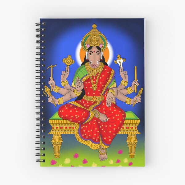 Item preview, Divine Power: Premium Goddess Varahi Devi Spiritual Wall Art Canvas designed and sold by Harshit_Digital_Arts.