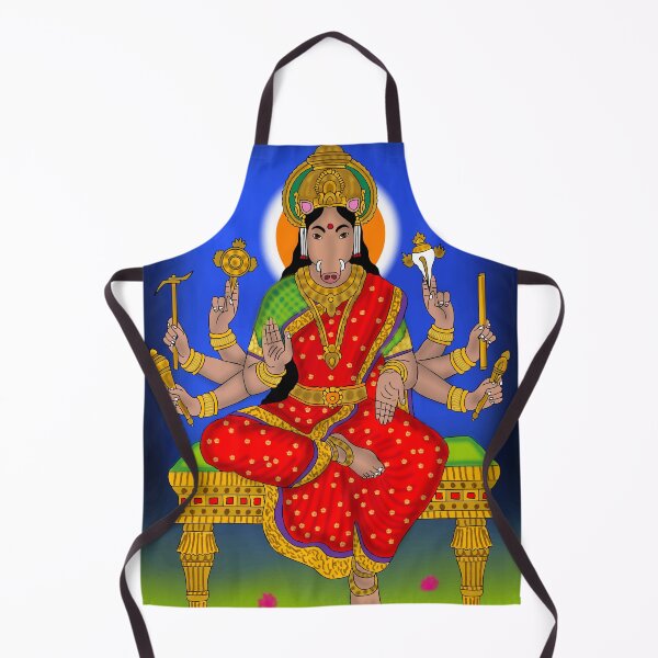 Item preview, Divine Power: Premium Goddess Varahi Devi Spiritual Wall Art Canvas designed and sold by Harshit_Digital_Arts.