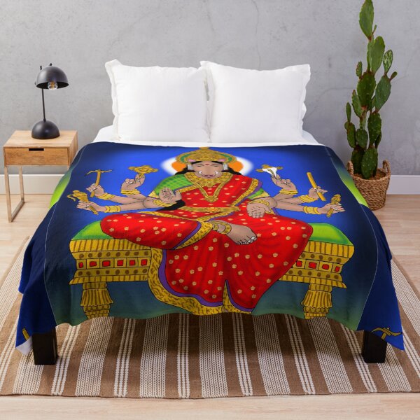 Item preview, Divine Power: Premium Goddess Varahi Devi Spiritual Wall Art Canvas designed and sold by Harshit_Digital_Arts.