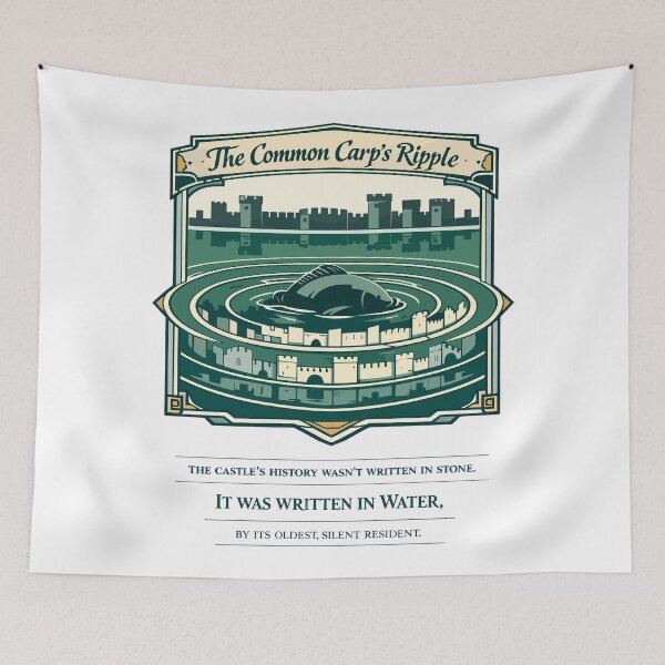 Item preview, Common Carp Ancient Castle Ripple Legend designed and sold by WildlifeInc.