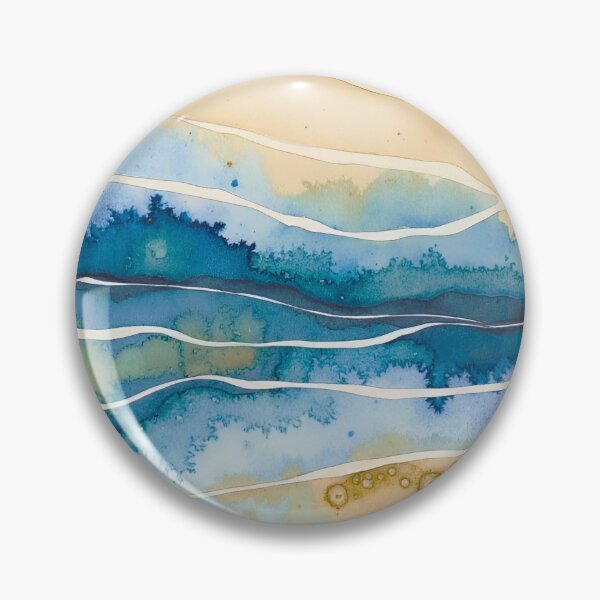 Item preview, Abstract Fluid Agate Landscape designed and sold by CAutumnTrapp.
