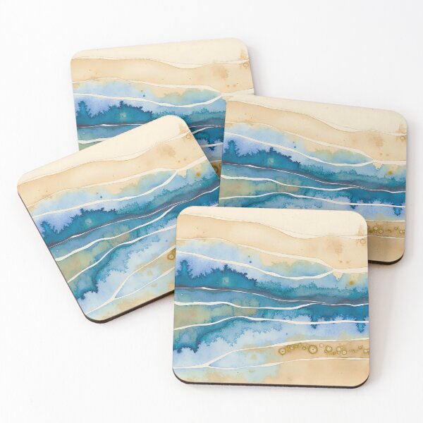 Item preview, Abstract Fluid Agate Landscape designed and sold by CAutumnTrapp.