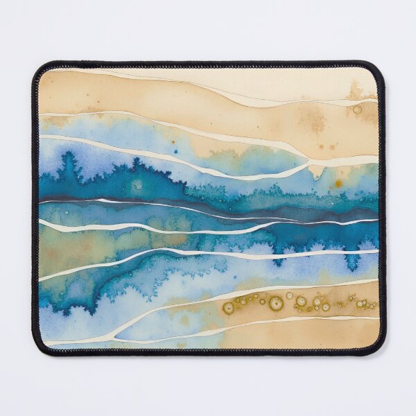 Item preview, Abstract Fluid Agate Landscape designed and sold by CAutumnTrapp.
