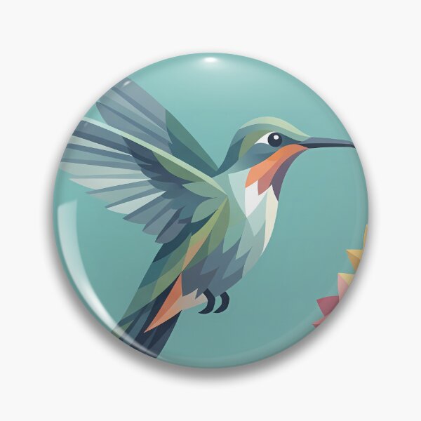 Item preview, The Hummingbird and the flowers designed and sold by BrunoLinuxArt.
